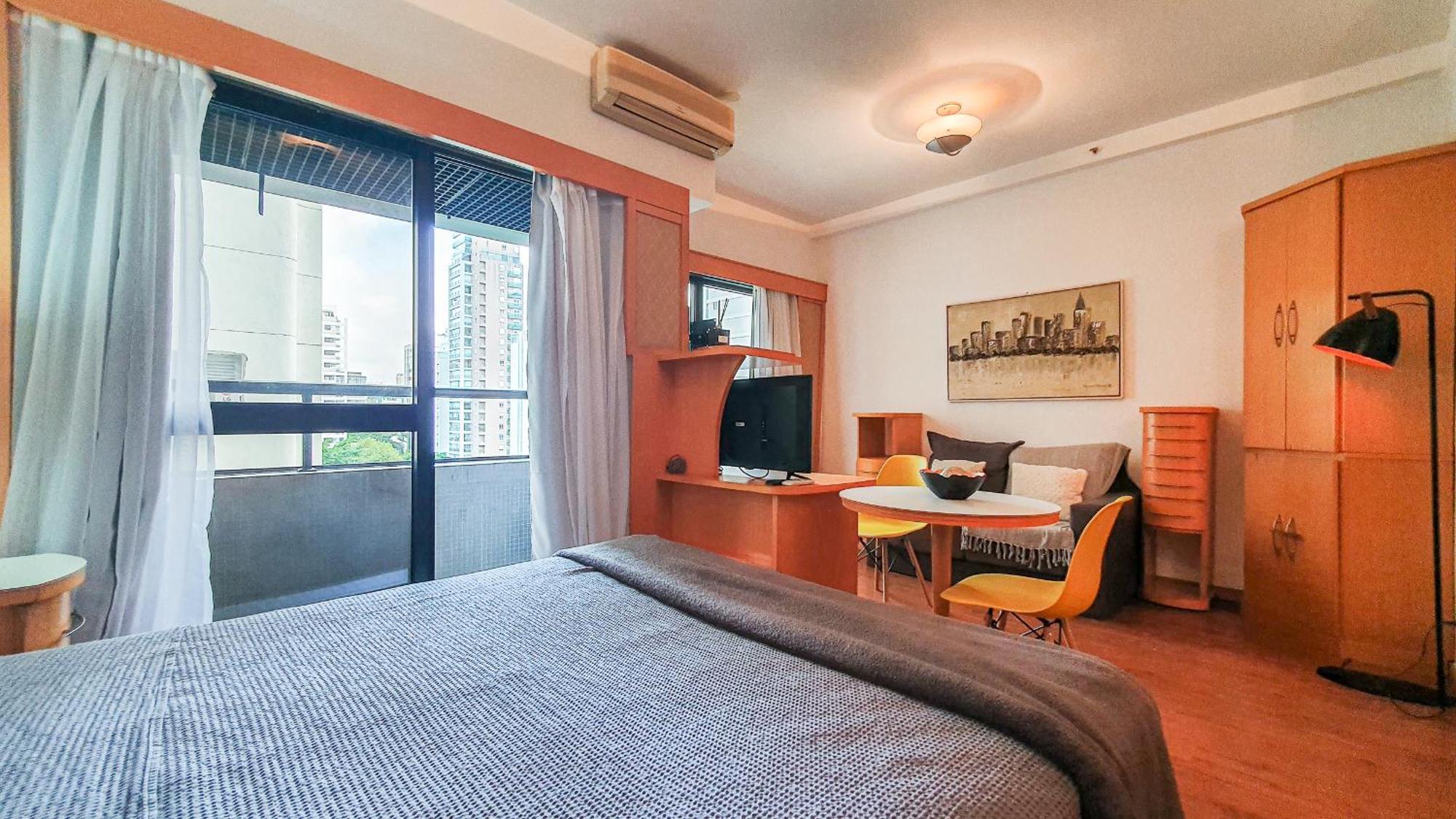 Flat Em Hotel 4 Estrelas - Alameda Lorena Sao Paulo Dış mekan fotoğraf